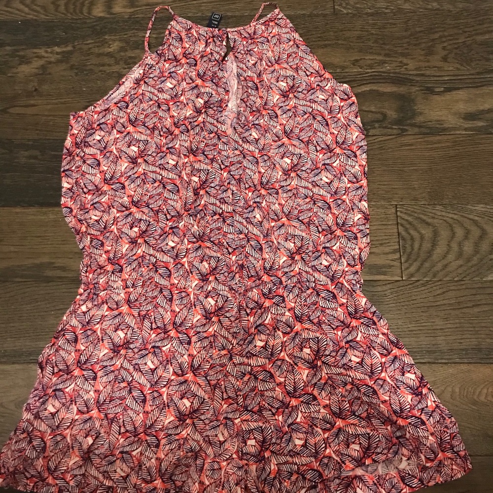 Gap tropics floral print romper
